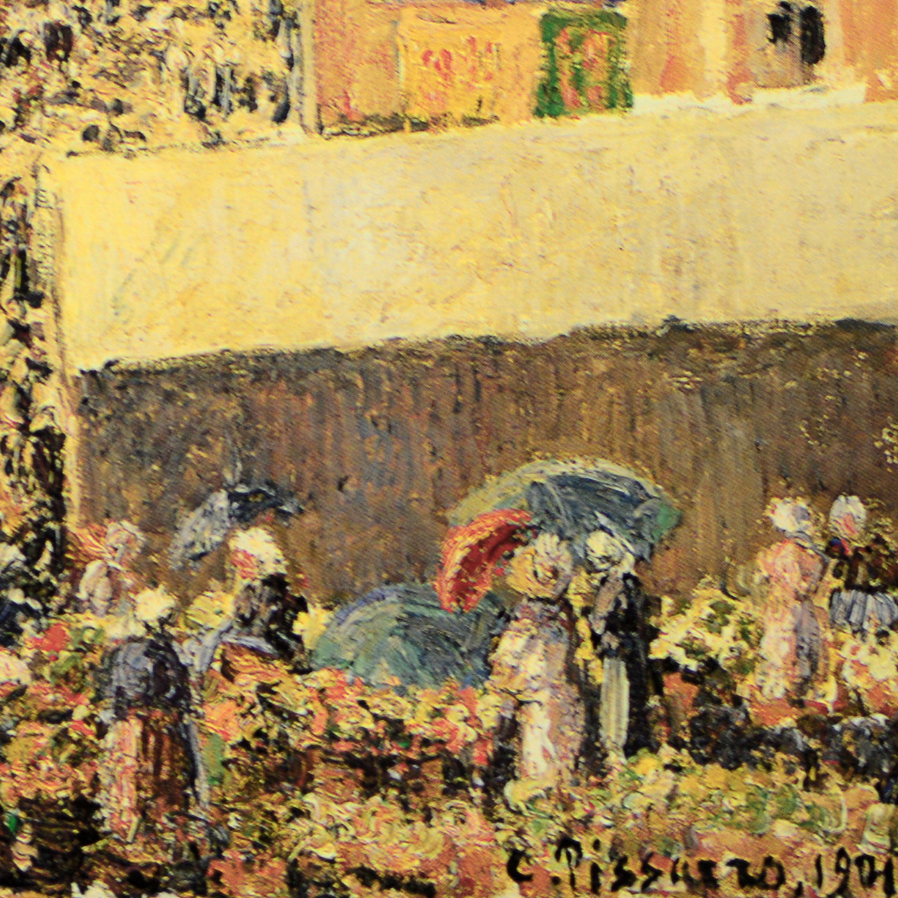 Pissaro-TheFairDieppe1901Detail4